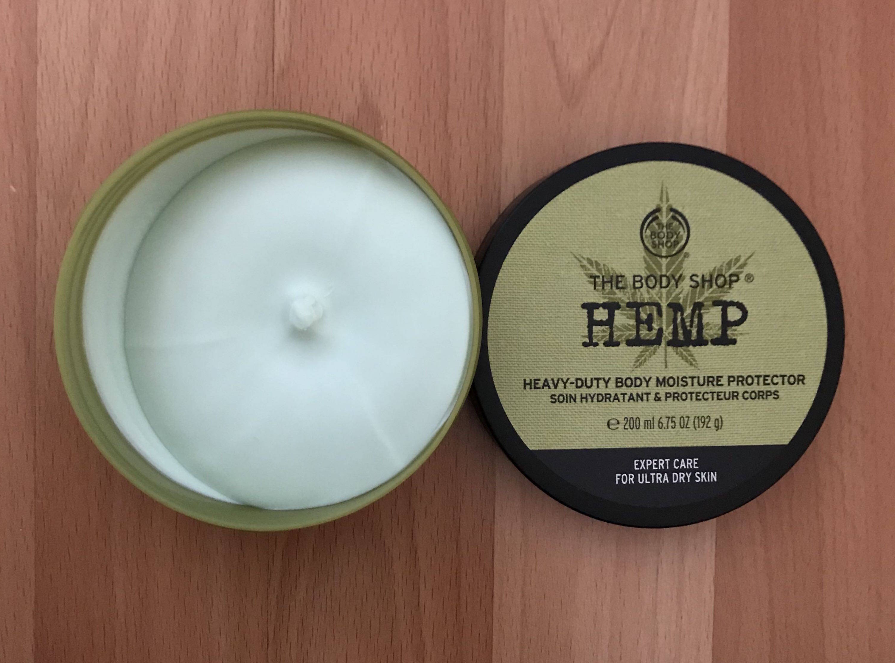 soin hydratant chanvre the body shop